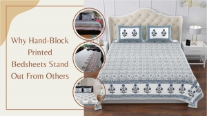 Why Hand Block Printed Bedsheets Stand Out From Others